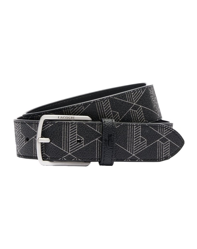 LACOSTE-Herren-Gürtel-schwarz