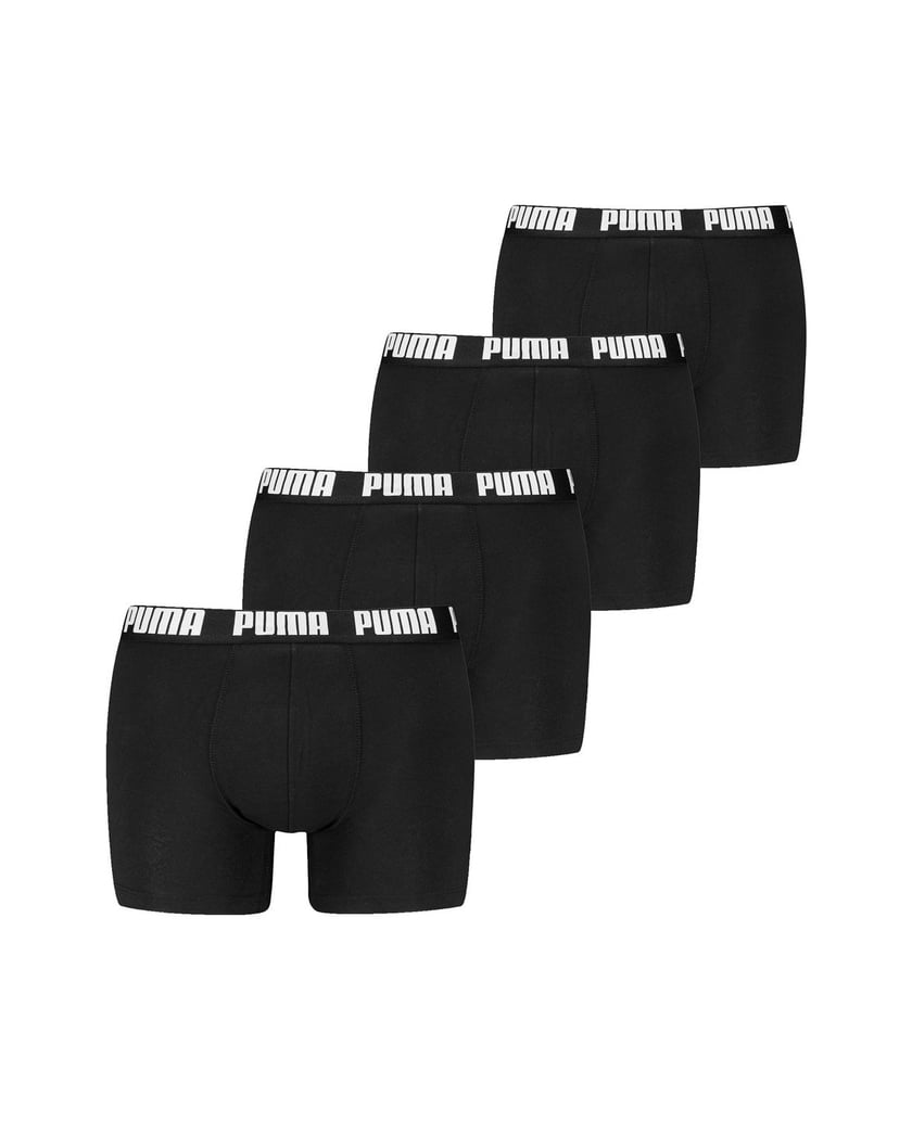 Puma-Herren-Boxershort-4er-Pack-schwarz