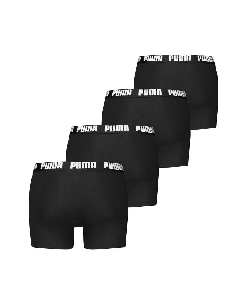 Puma-Herren-Boxershort-4er-Pack-schwarz