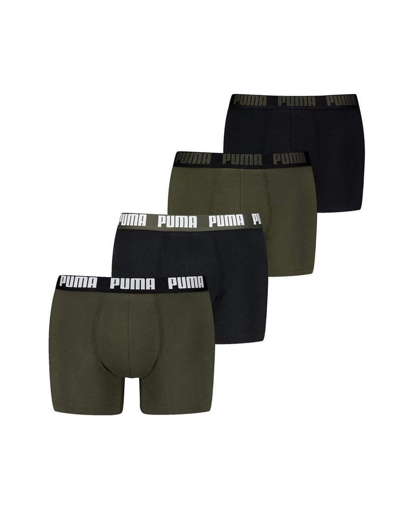 Puma-Herren-Boxershort-4er-Pack-schwarz