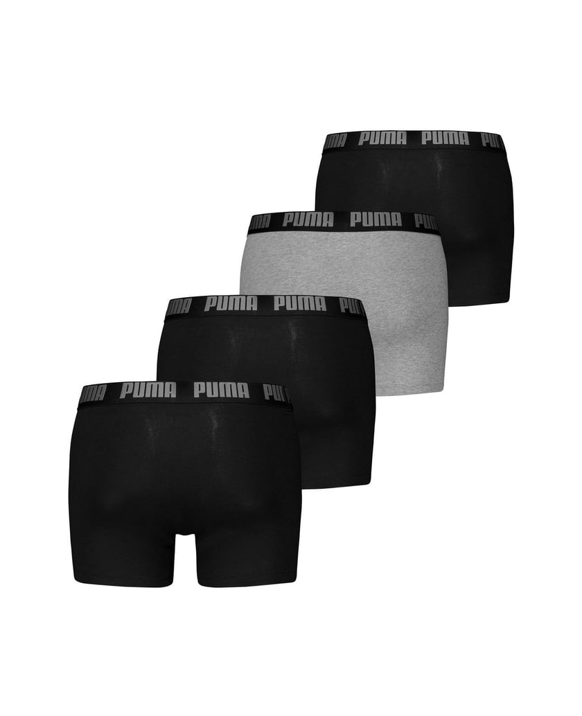 Puma-Herren-Boxershort-4er-Pack-schwarz