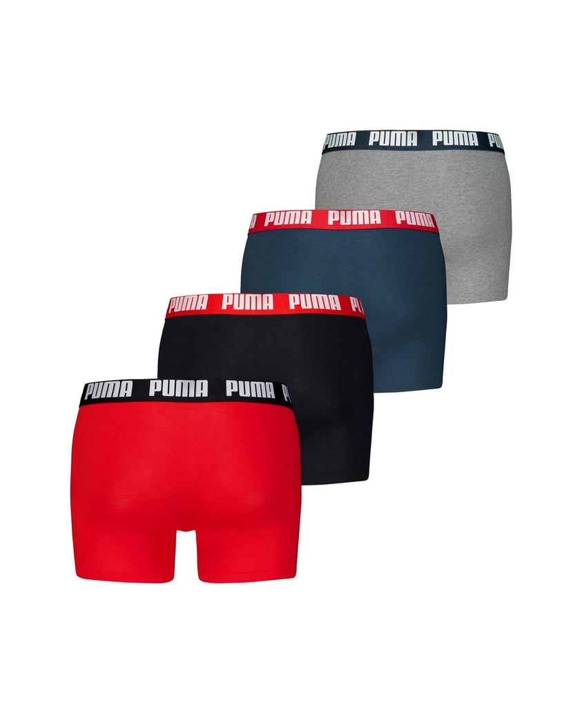Puma-Herren-Boxershort-4er-Pack-schwarz