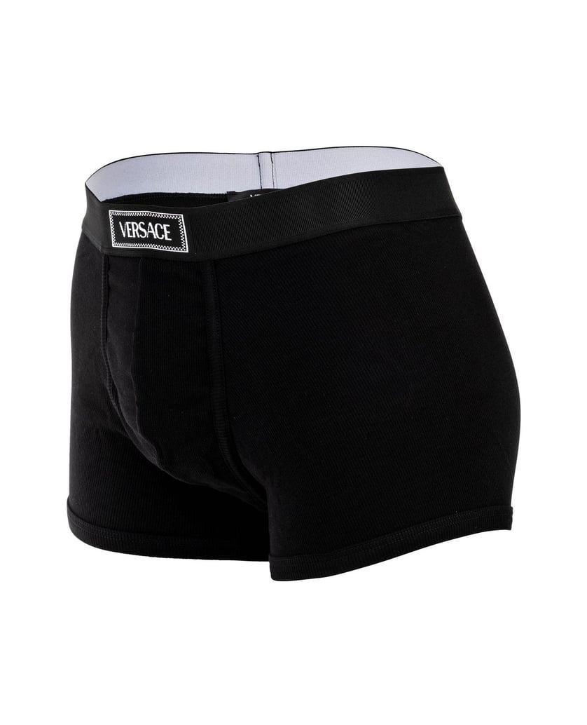 VERSACE-Herren-Boxershort-1er-Pack-schwarz