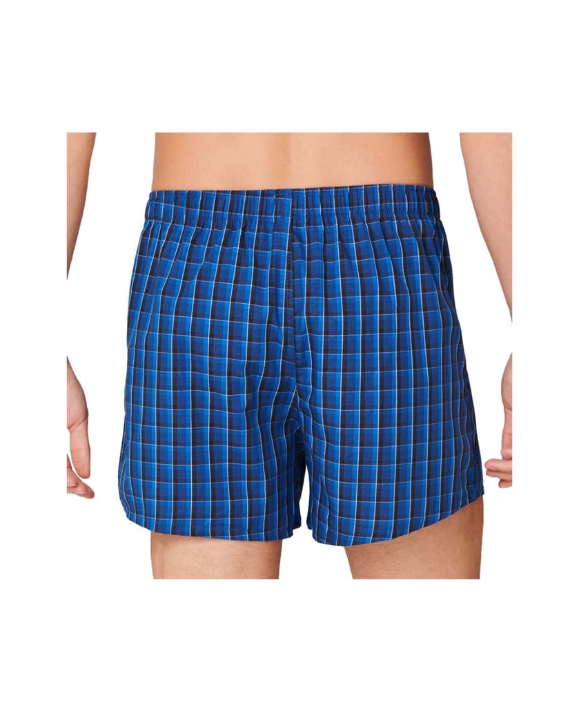SCHIESSER-Herren-Web-Boxershorts-2er-Pack-grau