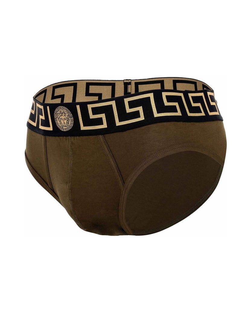 VERSACE-Herren-Slip-1er-Pack-TOPEKA-Slip-grün