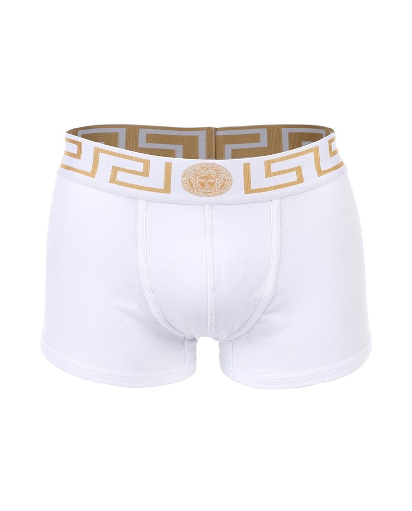 VERSACE-Herren-Boxershort-2er-Pack-BI-PACK-TRUNK-JERSEY-TOPEKA-BI-STRETCH-COTTON-ORGANIC-NEW-LOGO-weiss