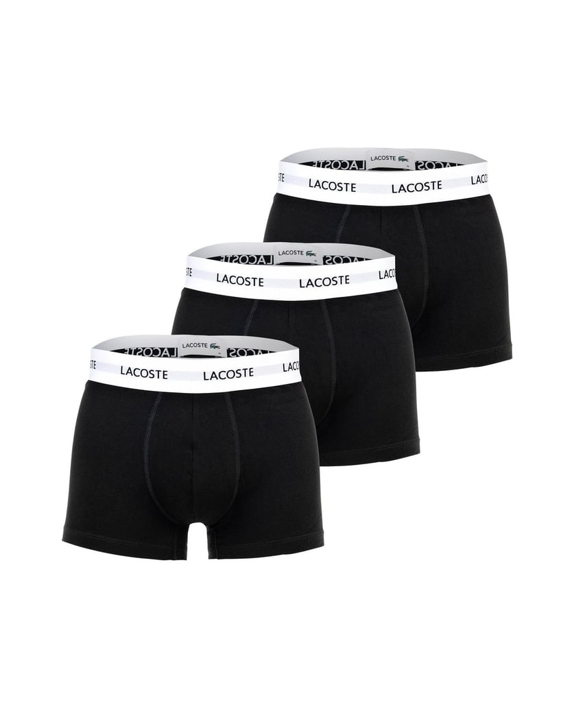 LACOSTE-Herren-Boxershort-3er-Pack-schwarz