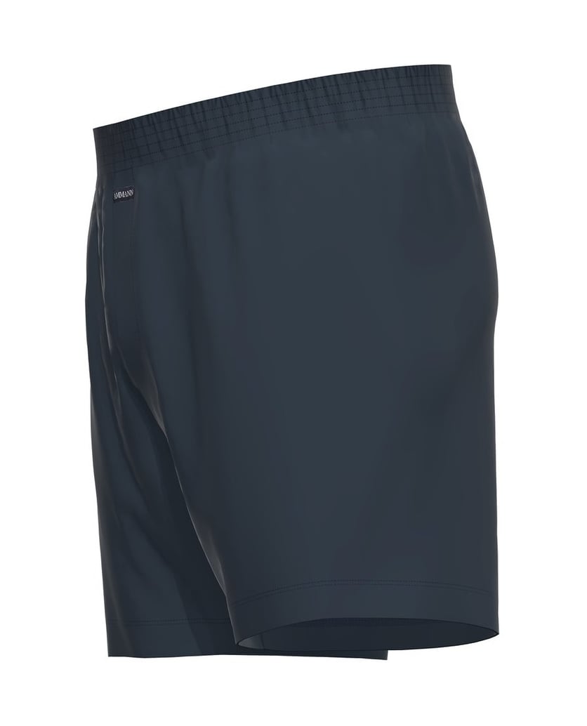AMMANN-Herren-Boxershort-1er-Pack-Basic-Cotton-Boxer-Short-schwarz