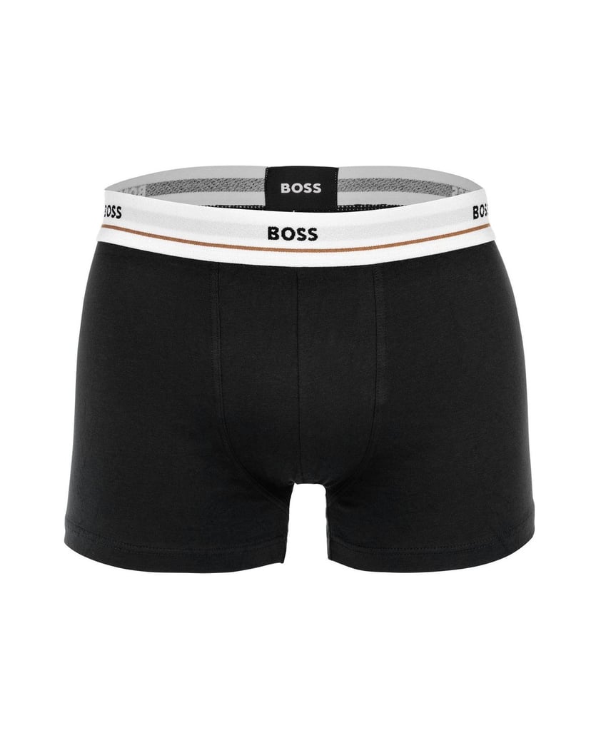 BOSS-Herren-Boxershort-5er-Pack-Trunk-5P-Essential-schwarz