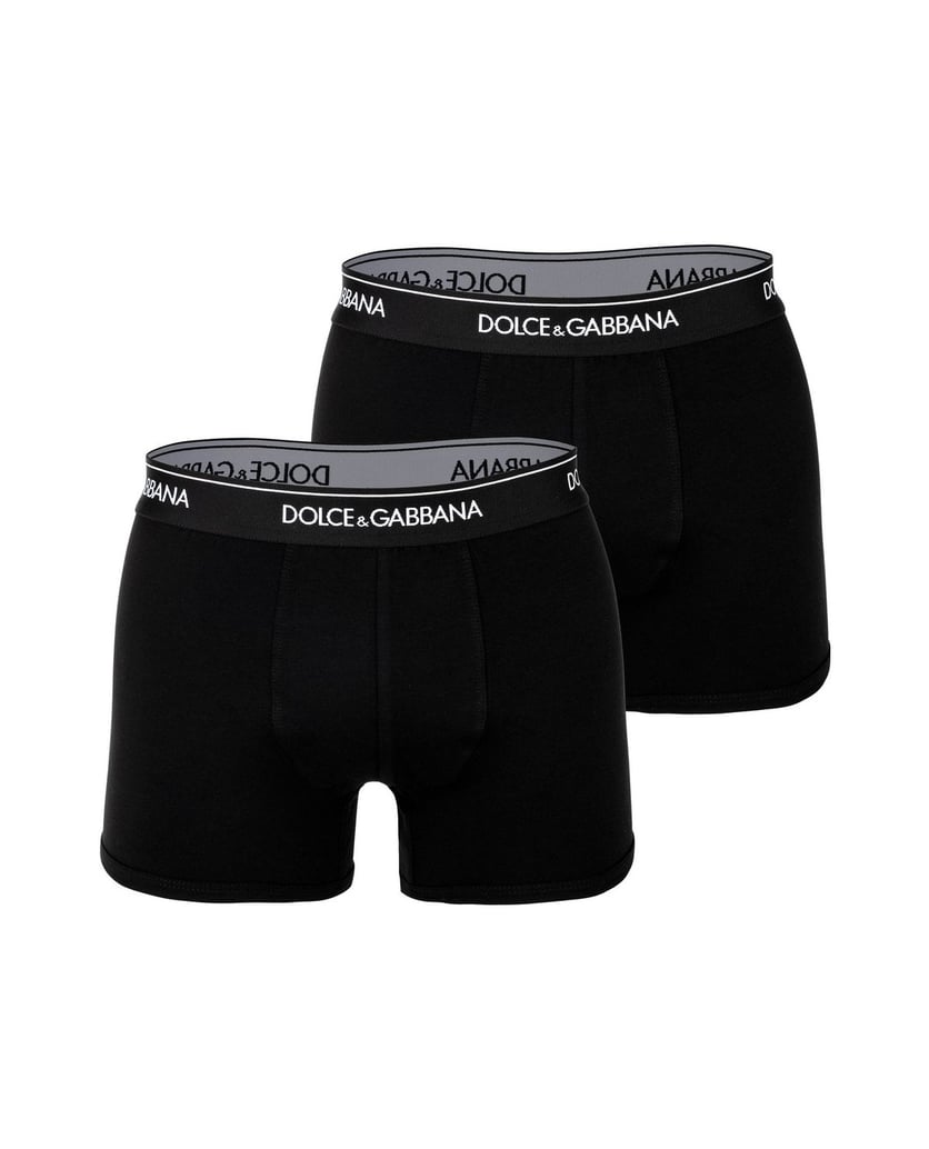 Dolce-&-Gabbana-Herren-Boxershort-2er-Pack-Regular-Boxer-schwarz