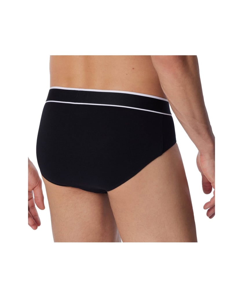SCHIESSER-Herren-Slip-5er-Pack-5pack-Shorts-schwarz
