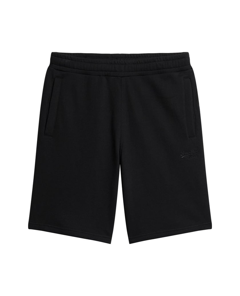 Superdry-Herren-Shorts-Essential-Logo-Jersey-Shorts-schwarz