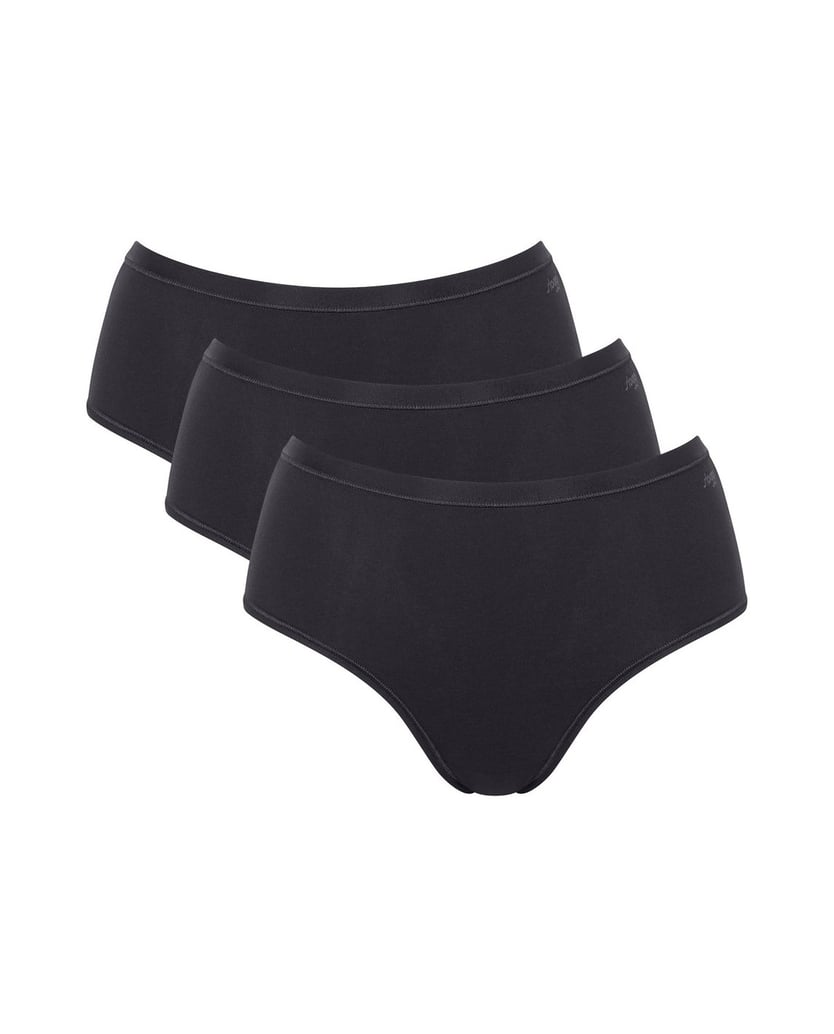 Sloggi-Damen-Slip-3er-Pack-GO-Daily-Cotton-Midi-3P-schwarz