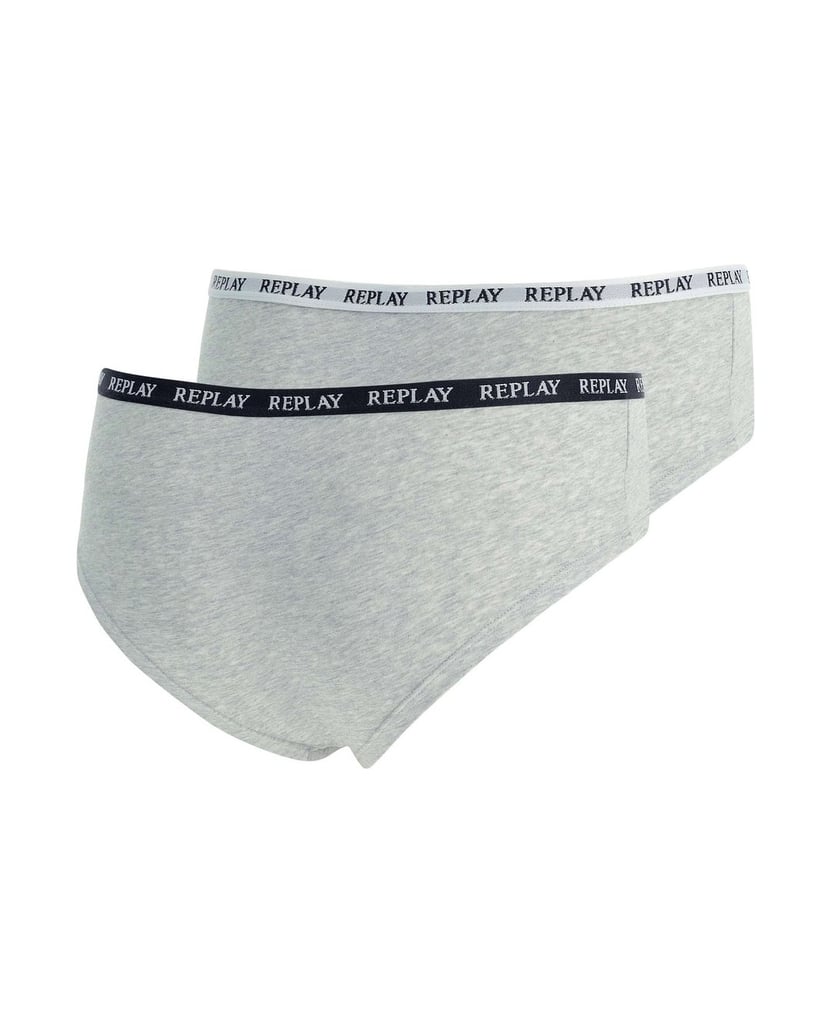REPLAY-Damen-Panty-2er-Pack-REPLAY-LADY-CULOTTE--Style-1-T/C-2pcs-waterfall-pack-schwarz