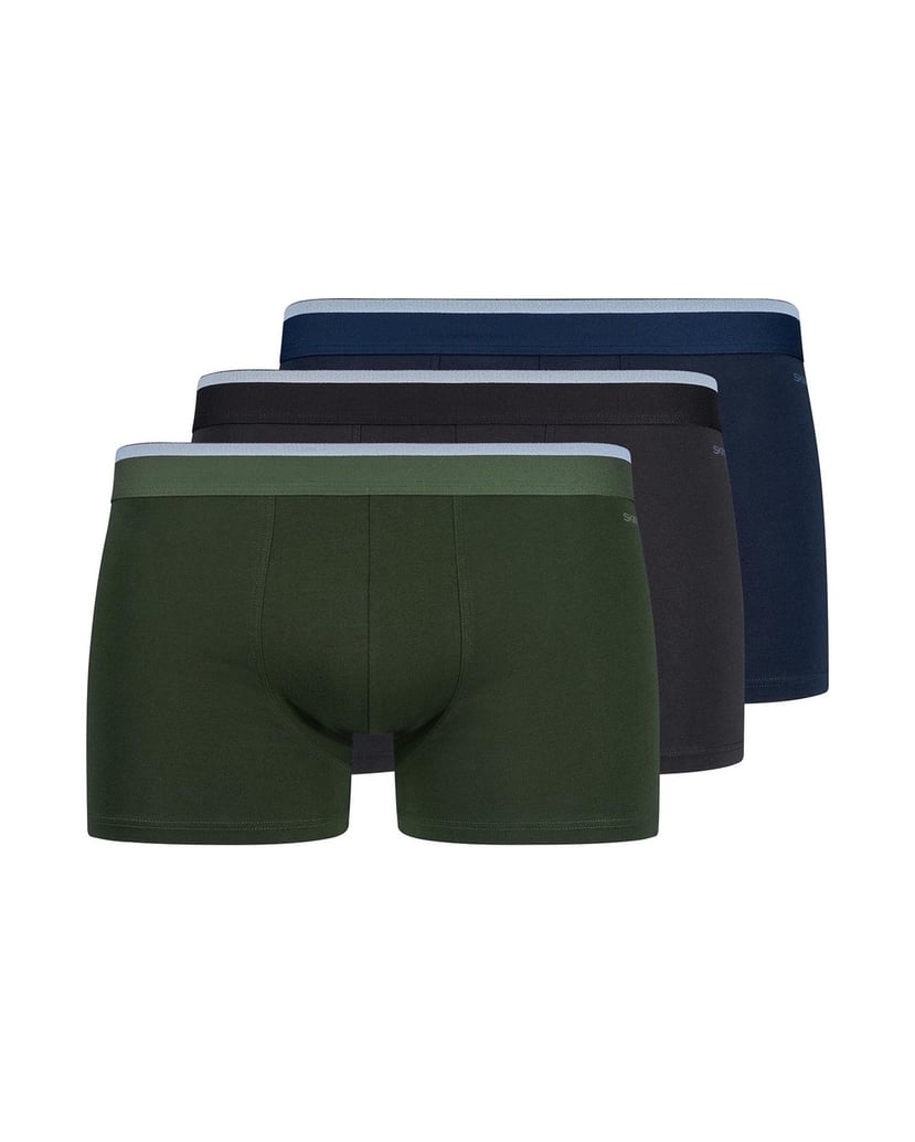 Skiny-Herren-Boxershort-3er-Pack-Pants-Cotton-Multipack-schwarz