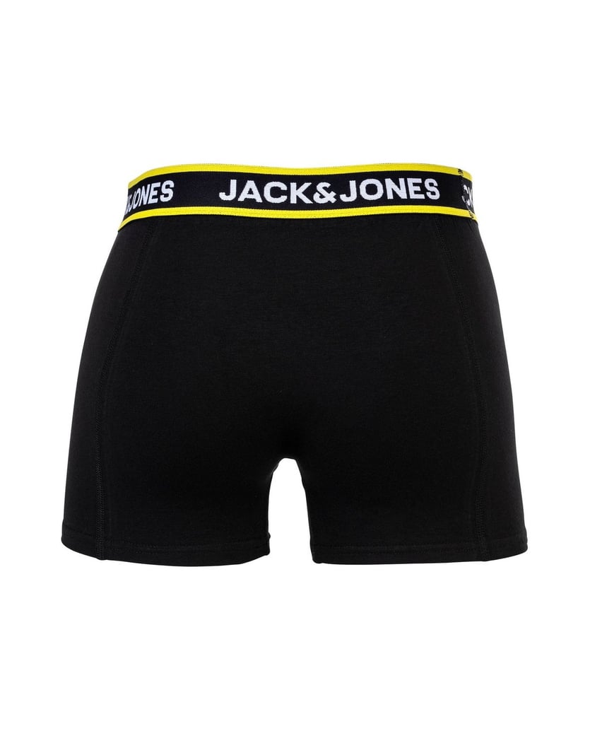 Jack-&-Jones-Herren-Boxershort-10er-Pack-JACLIMES-SOLID-TRUNKS-10-PACK-schwarz