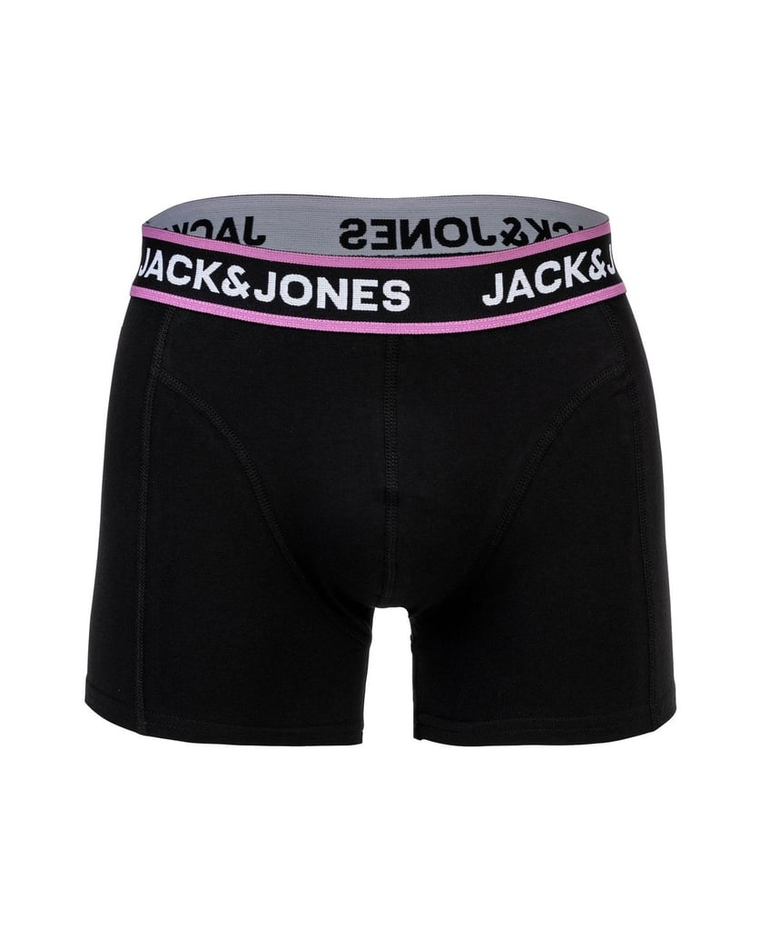 Jack-&-Jones-Herren-Boxershort-10er-Pack-JACLIMES-SOLID-TRUNKS-10-PACK-schwarz
