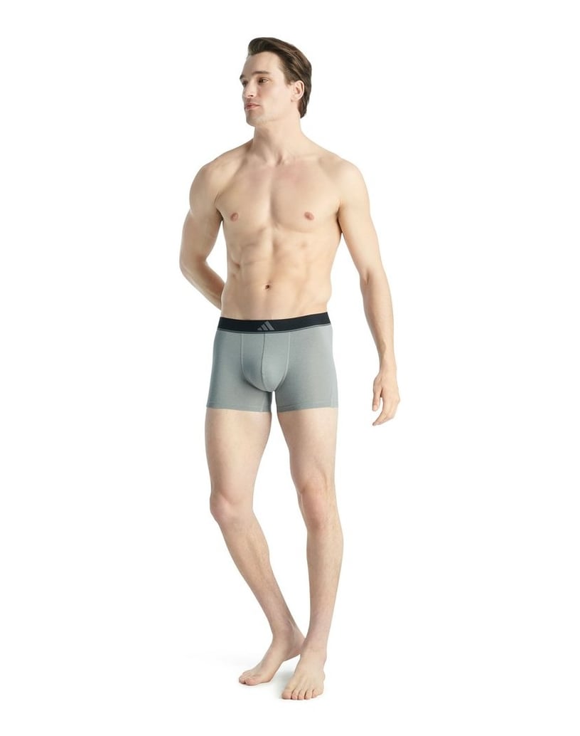Adidas-Herren-Boxershort-3er-Pack-Trunks-Active-Micro-Flex-Eco-3P-schwarz