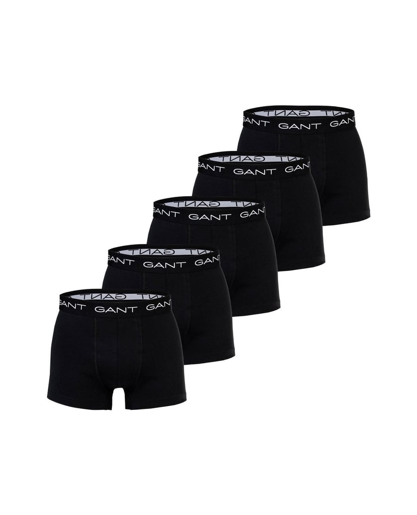 GANT-Herren-Boxershort-5er-Pack-schwarz