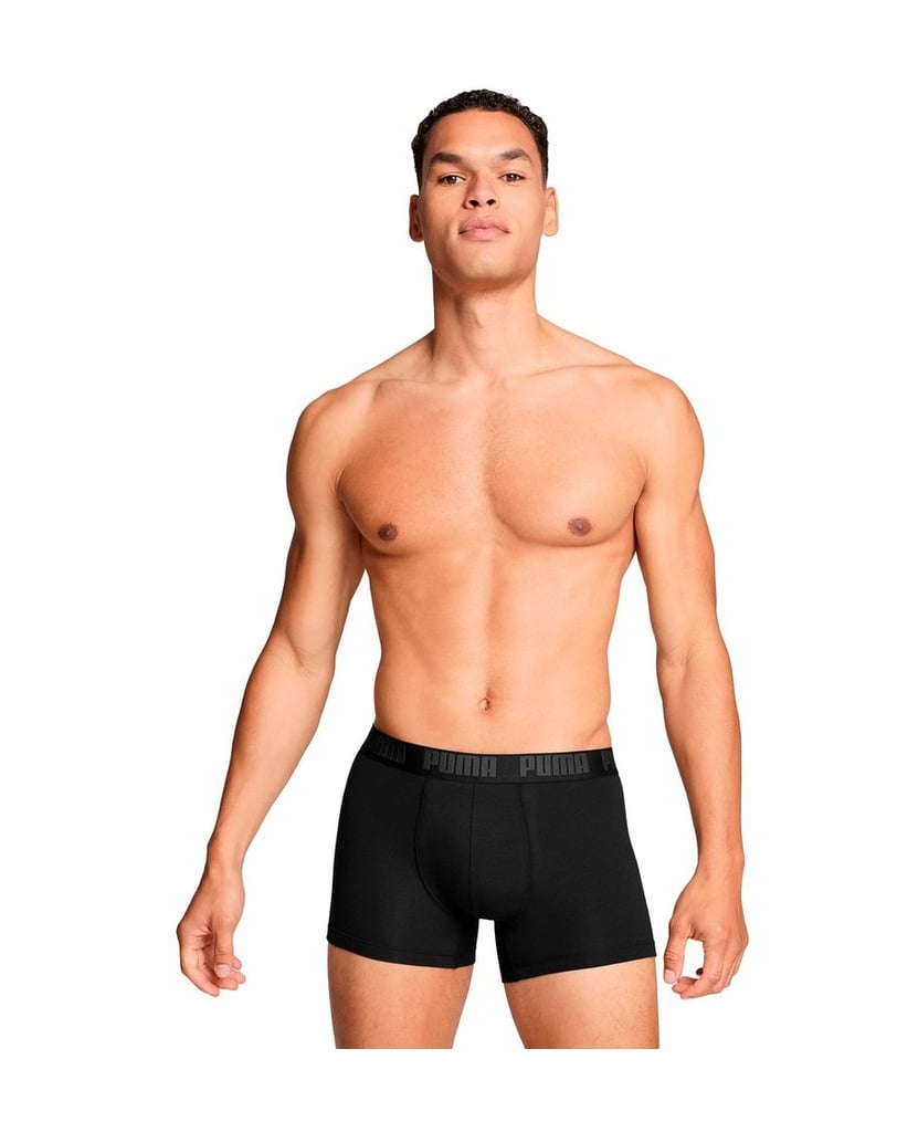 Puma-Herren-Boxershort-2er-Pack-schwarz
