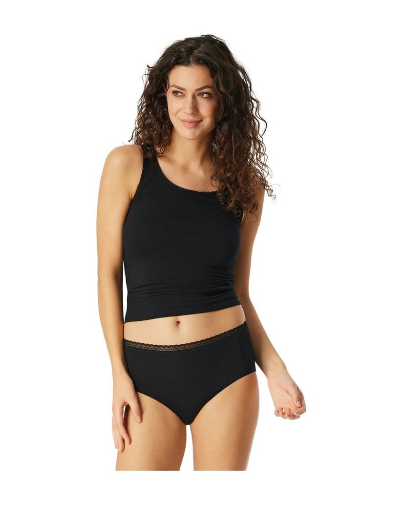 SCHIESSER-Damen-Slip-3er-Pack-schwarz