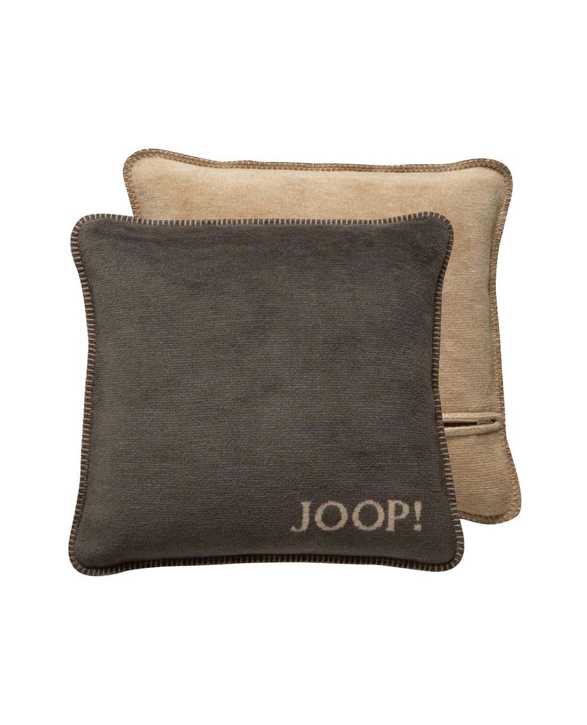 Joop-Unisex-Kissenhülle-1er-Pack-MDF-Doubleface-braun