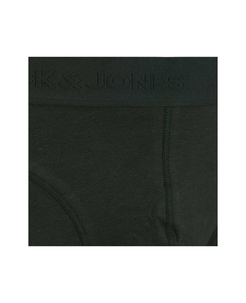 Jack-&-Jones-Herren-Boxershort-3er-Pack-JACORDINARY-TRUNKS-3-PACK-schwarz