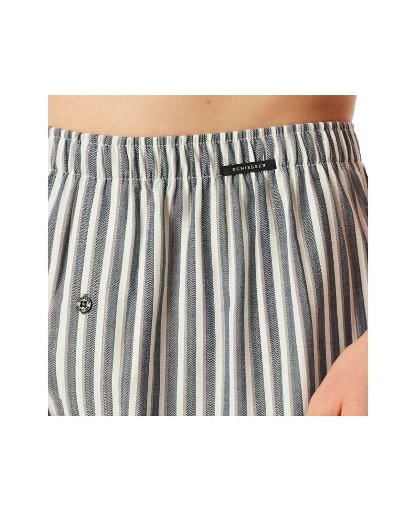 SCHIESSER-Herren-Web-Boxershorts-2er-Pack-Webware-2P-multicolor
