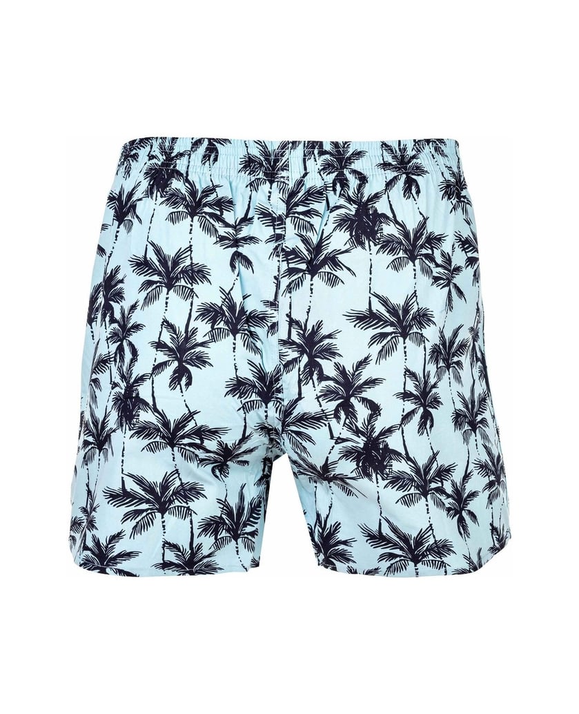 Happy-Shorts-Herren-Web-Boxershorts-1er-Pack-American-Boxershorts-blau