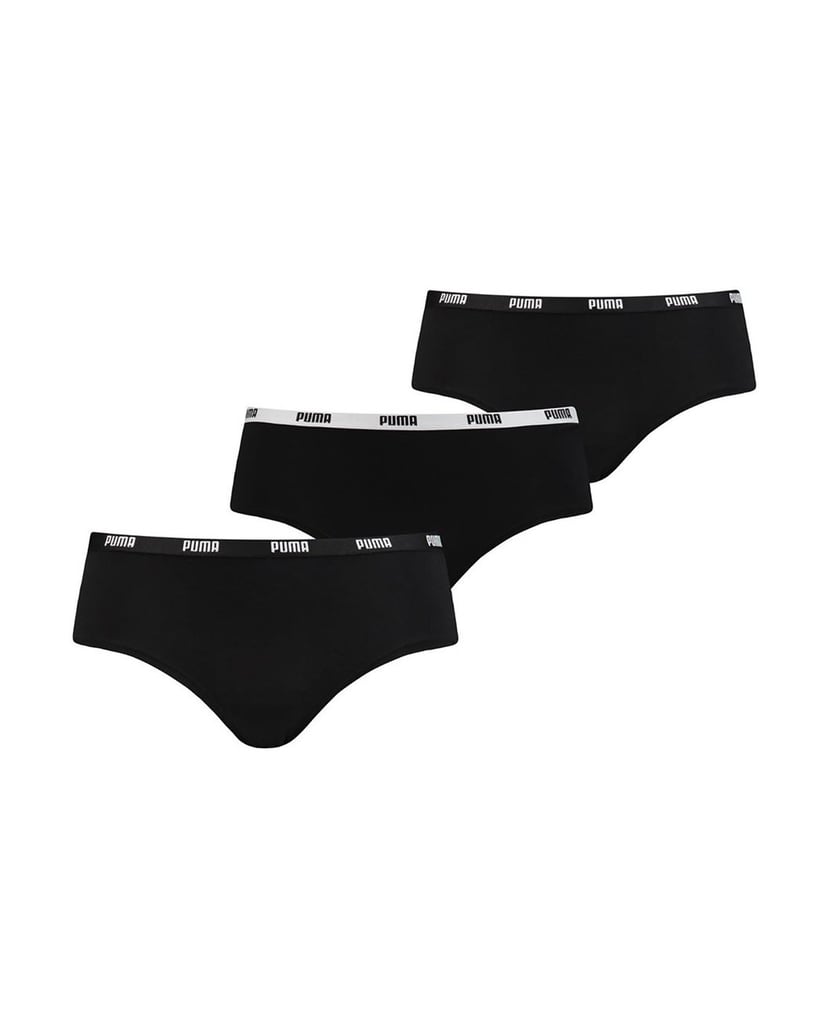 Puma-Damen-Panty-3er-Pack-schwarz