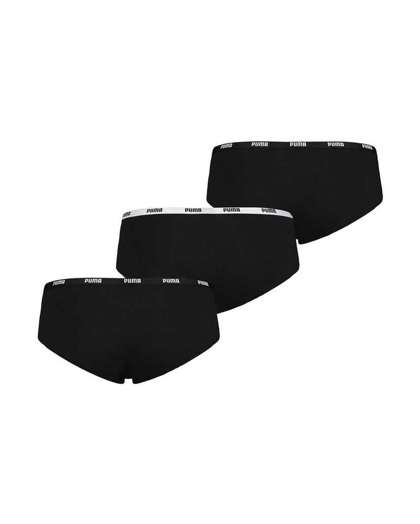 Puma-Damen-Panty-3er-Pack-schwarz