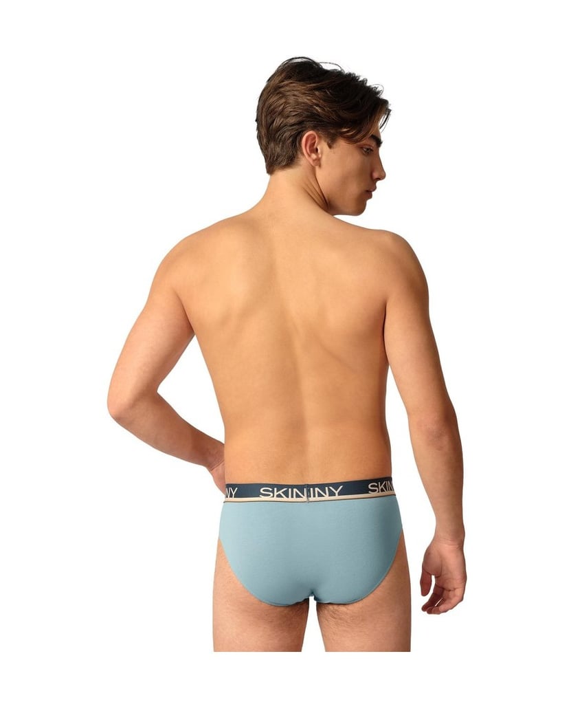 Skiny-Herren-Slip-3er-Pack-mehrfarbig-