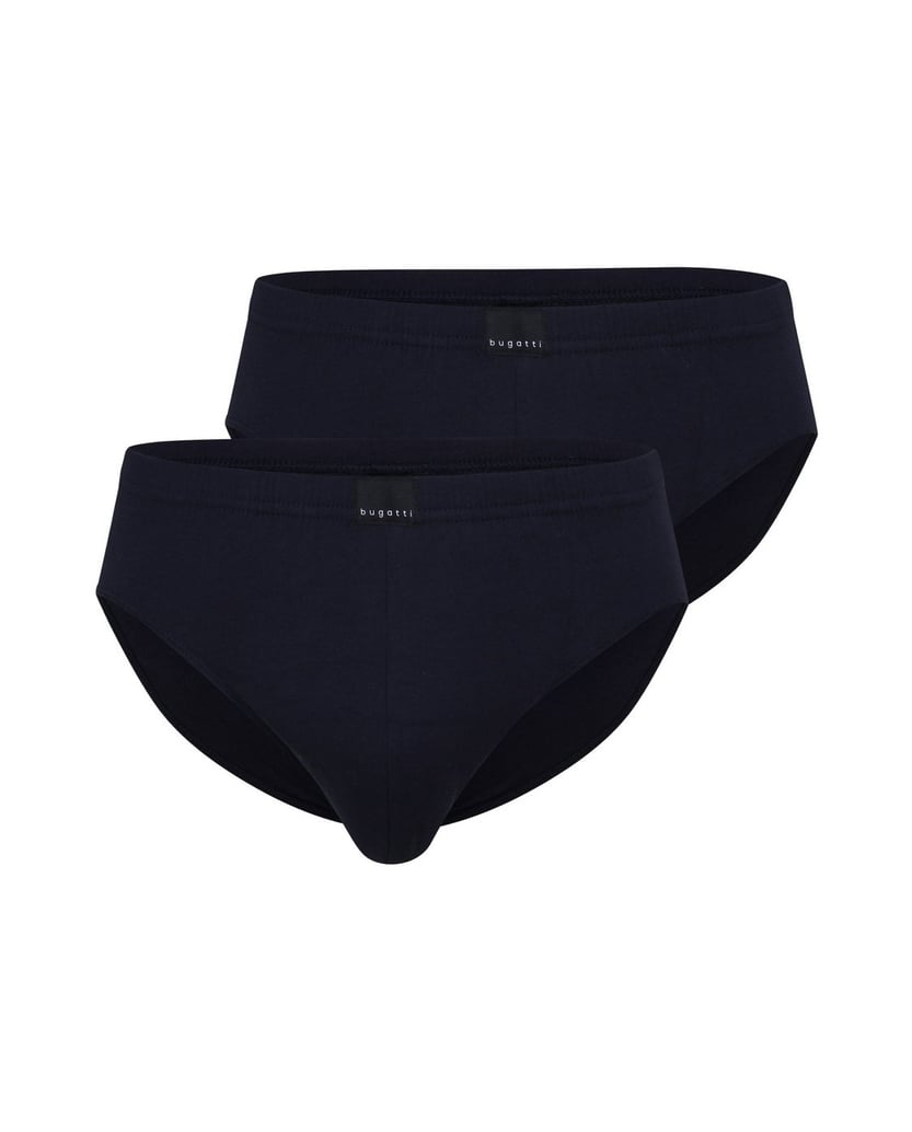 BUGATTI-Herren-Slip-2er-Pack-blau