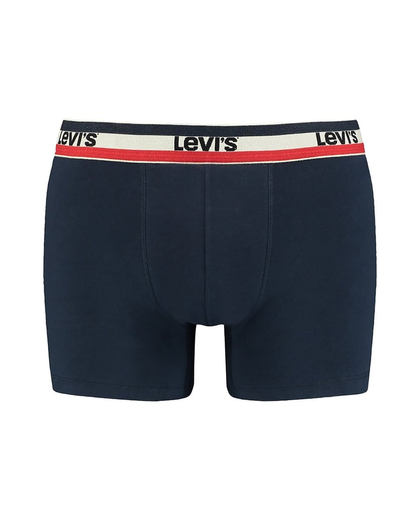 Levis-Herren-Boxershort-3er-Pack-MEN-SPRTSWR-LOGO-BOXER-BRIEF-3P-dunkelblau