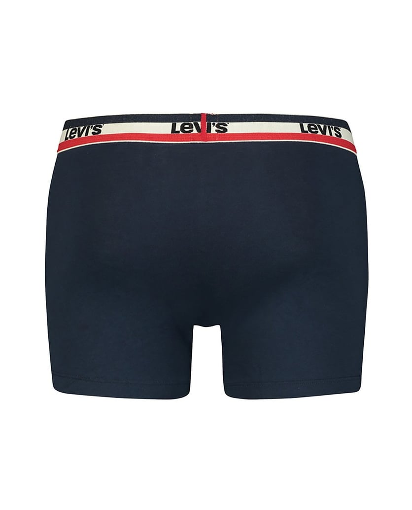 Levis-Herren-Boxershort-3er-Pack-MEN-SPRTSWR-LOGO-BOXER-BRIEF-3P-dunkelblau