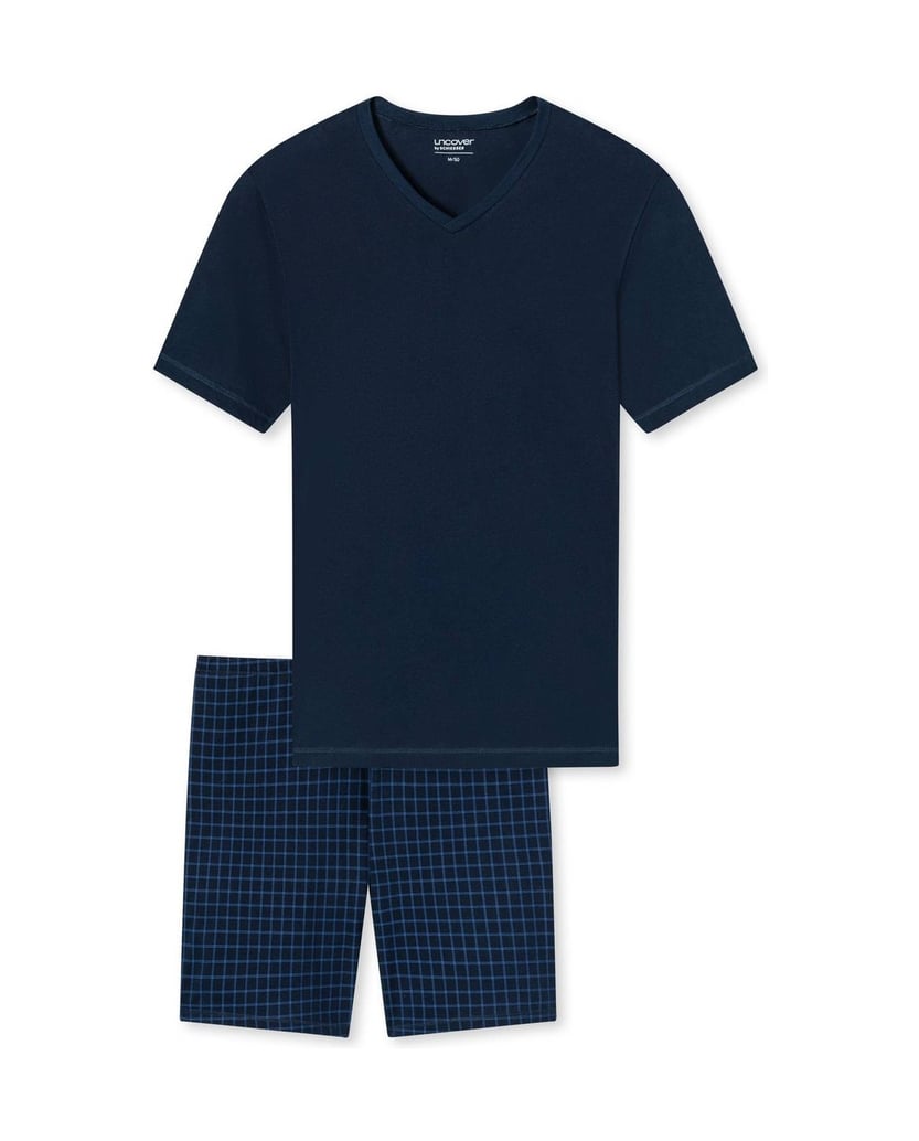 Uncover-by-Schiesser-Herren-Pyjama-schwarz