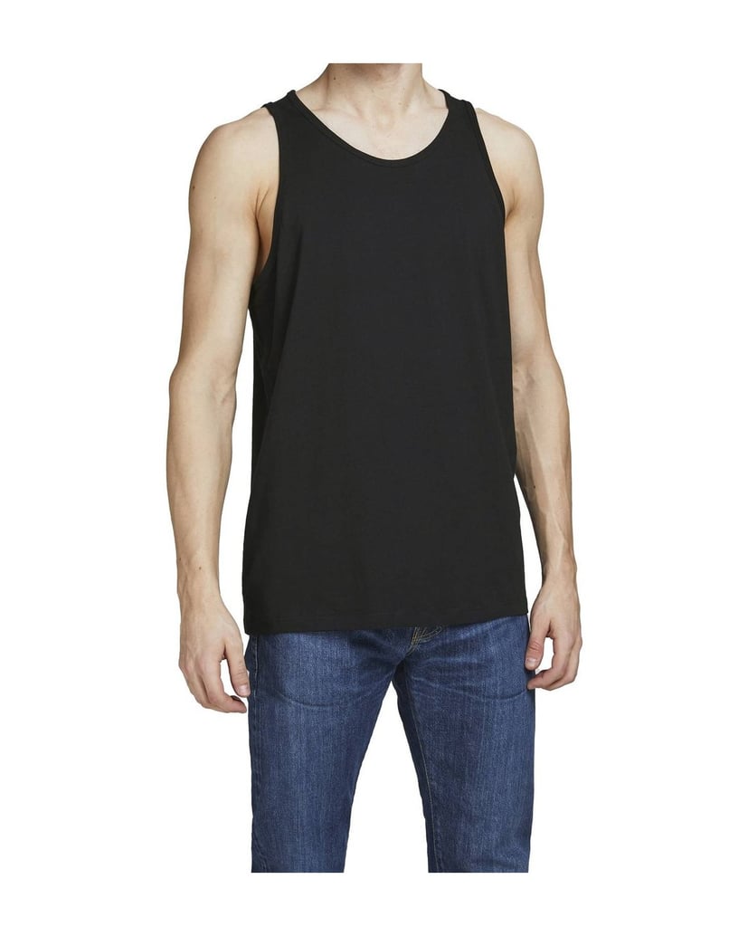 Jack-&-Jones-Herren-Unterhemd-2er-Pack-JACBASIC-TANKTOP-2PK-schwarz