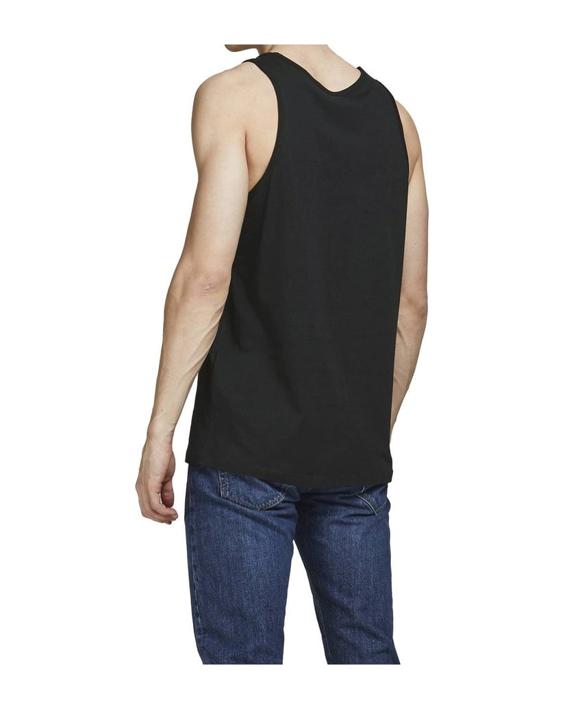 Jack-&-Jones-Herren-Unterhemd-2er-Pack-JACBASIC-TANKTOP-2PK-schwarz