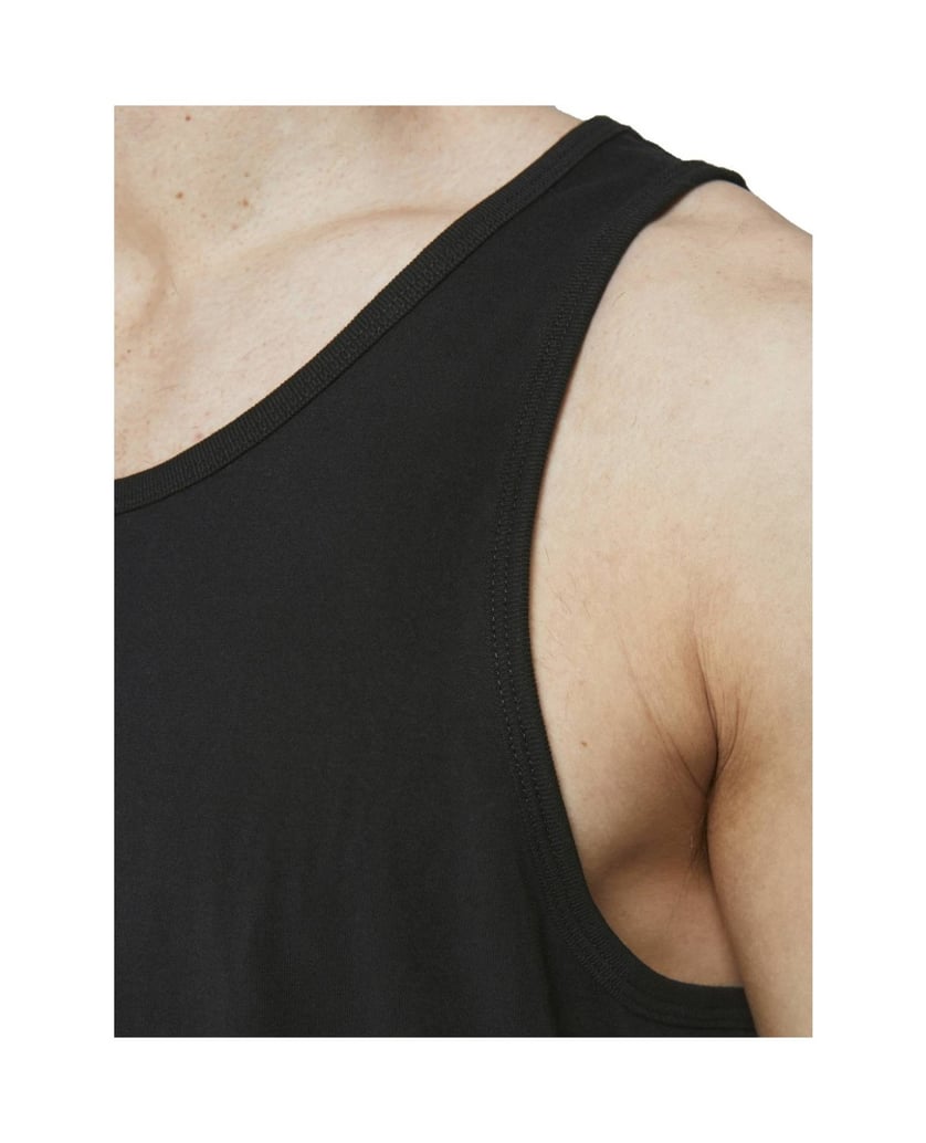 Jack-&-Jones-Herren-Unterhemd-2er-Pack-JACBASIC-TANKTOP-2PK-schwarz