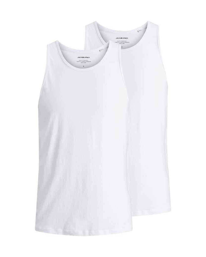 Jack-&-Jones-Herren-Unterhemd-2er-Pack-JACBASIC-TANKTOP-2PK-schwarz