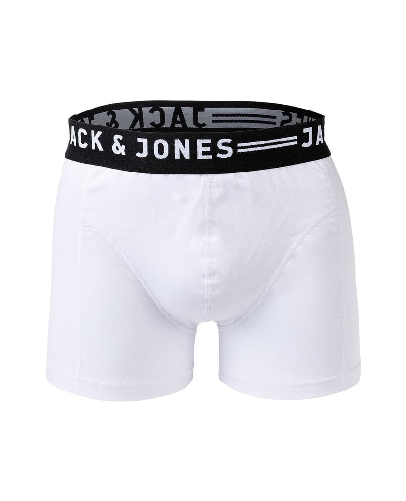 Jack-&-Jones-Herren-Boxershort-3er-Pack-SENSE-TRUNKS-3-PACK-schwarz