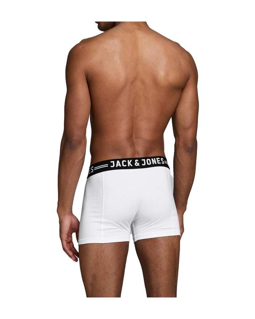 Jack-&-Jones-Herren-Boxershort-3er-Pack-SENSE-TRUNKS-3-PACK-schwarz