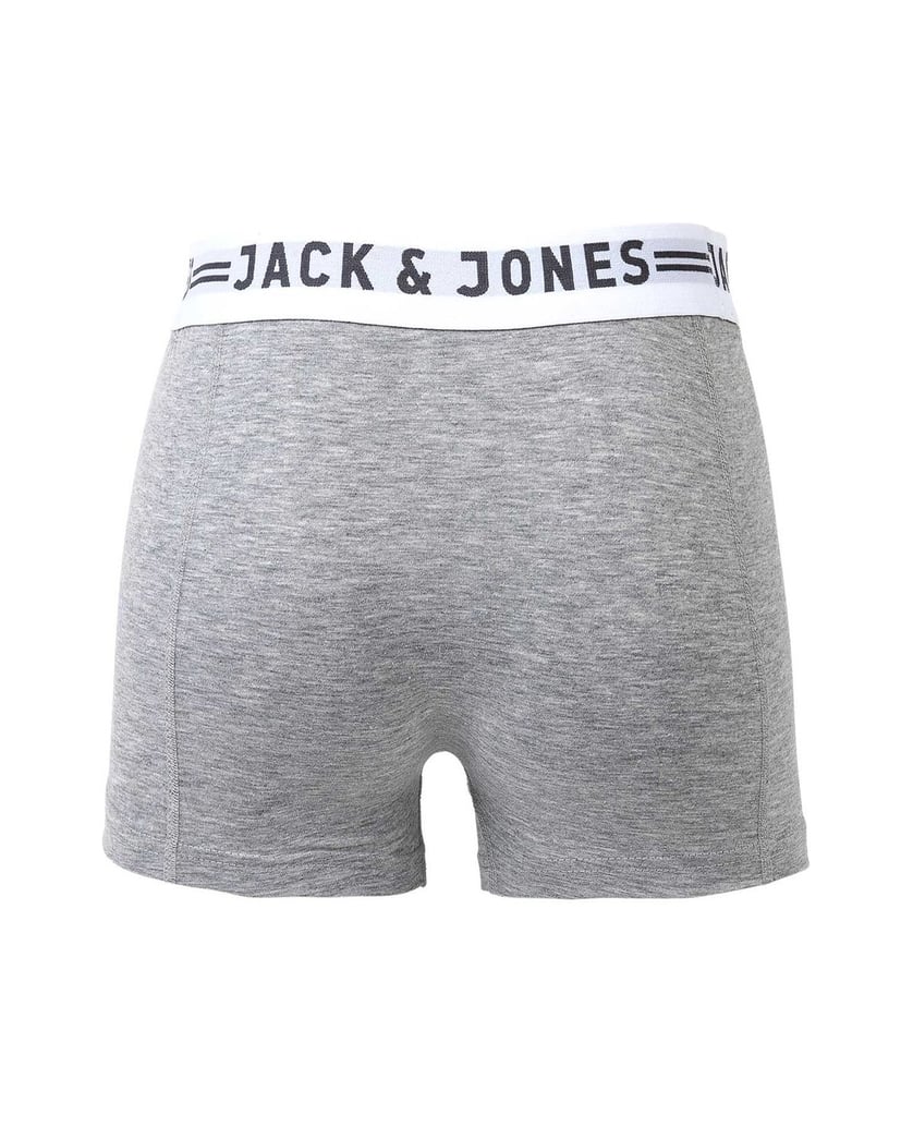Jack-&-Jones-Herren-Boxershort-3er-Pack-SENSE-TRUNKS-3-PACK-schwarz