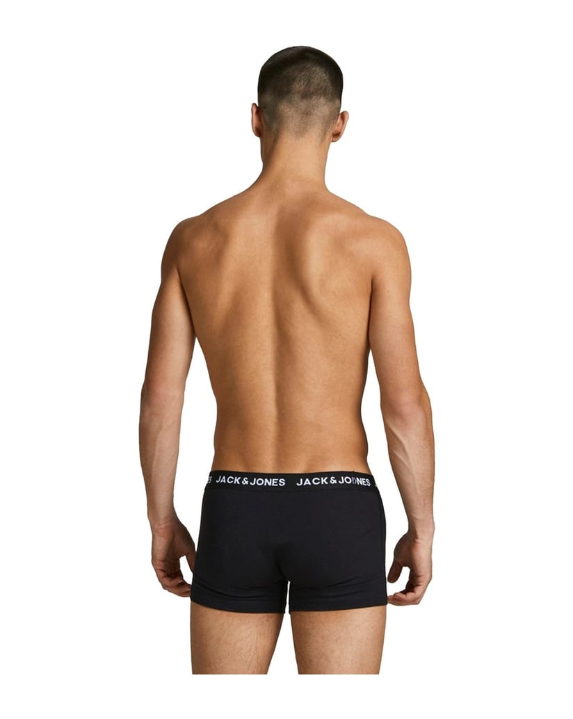 Jack-&-Jones-Herren-Boxershort-5er-Pack-JACHUEY-TRUNKS-5-PACK-schwarz