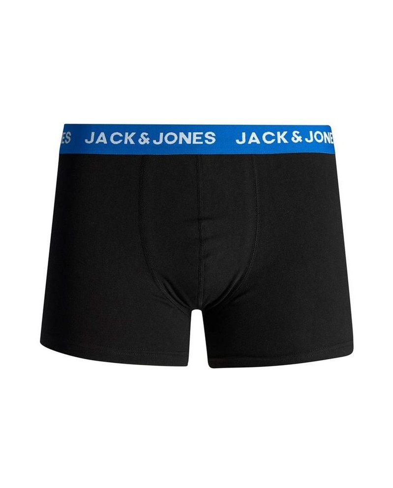 Jack-&-Jones-Herren-Boxershort-5er-Pack-JACHUEY-TRUNKS-5-PACK-schwarz