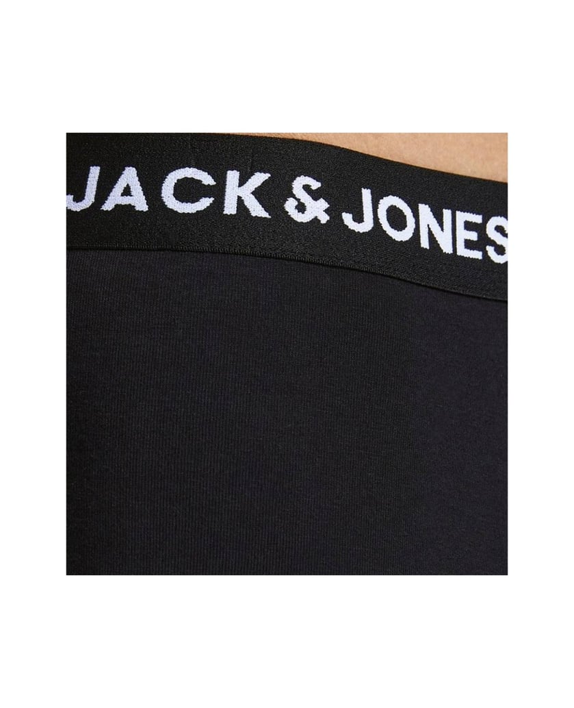Jack-&-Jones-Herren-Boxershort-5er-Pack-JACHUEY-TRUNKS-5-PACK-schwarz