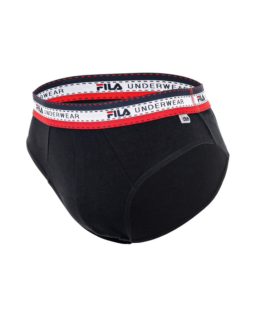 Fila-Herren-Slip-4er-Pack-schwarz