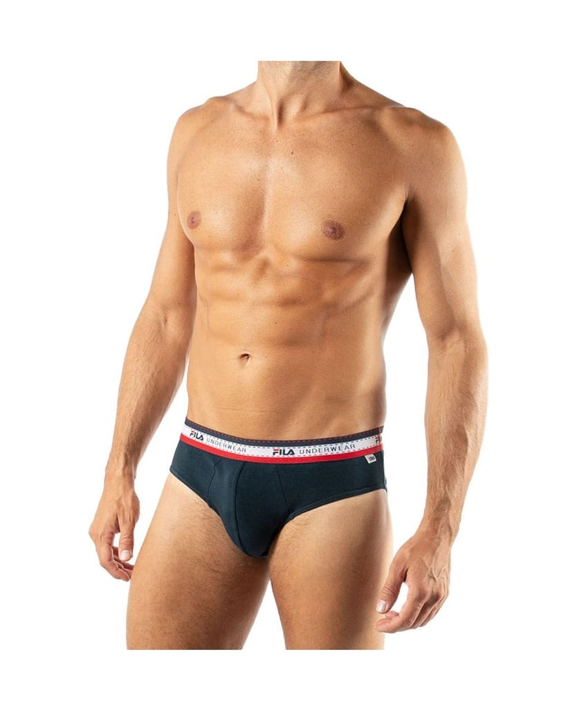 Fila-Herren-Slip-4er-Pack-schwarz
