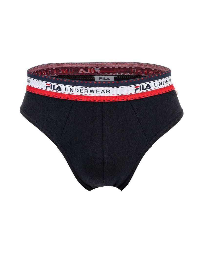 Fila-Herren-Slip-4er-Pack-schwarz