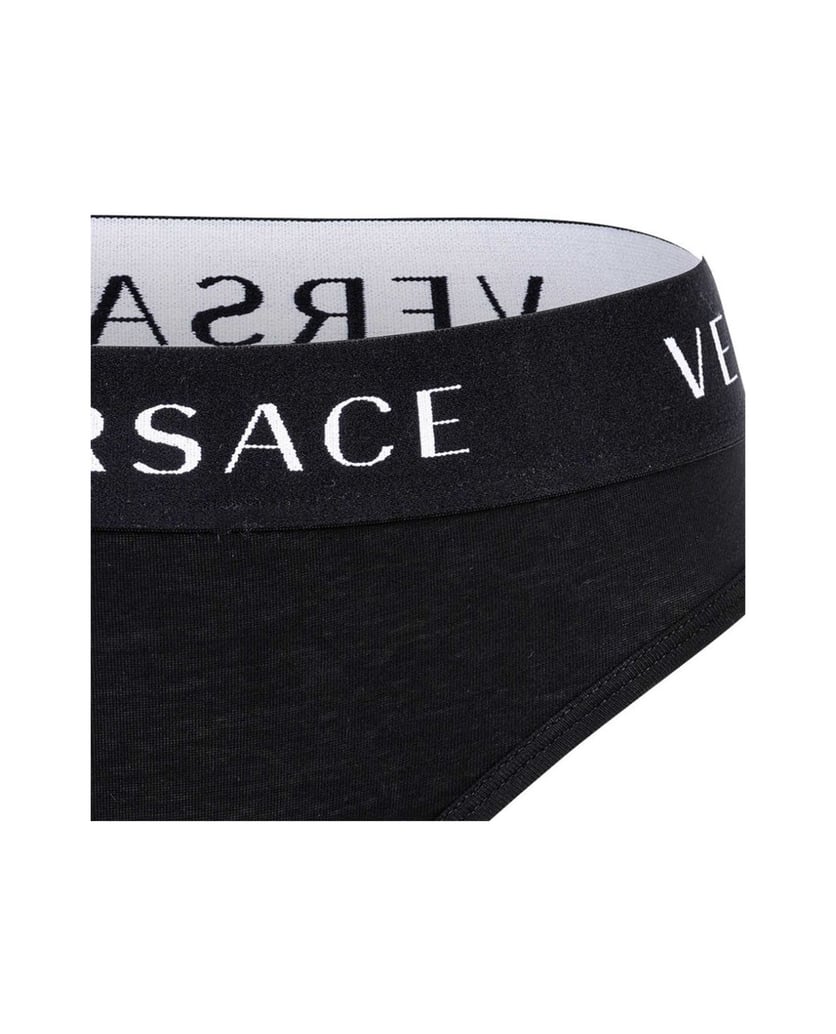 VERSACE-Damen-Slip-1er-Pack-schwarz
